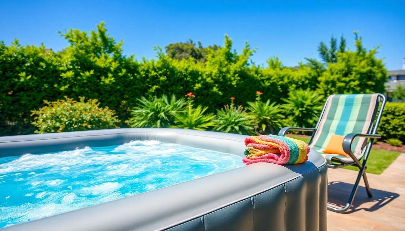 L'installation facile de votre spa gonflable