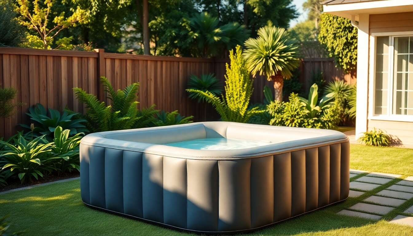 Choisir l'emplacement id&eacute;al pour votre spa gonflable