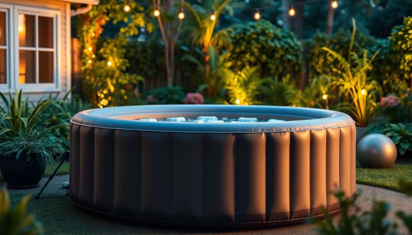 Comprendre la dur&eacute;e de vie d'un spa gonflable