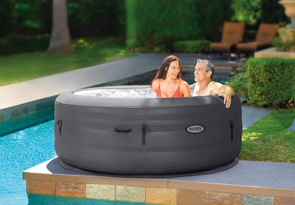 Intex Simple Spa Ø 196 x 66 cm 28482 Gris