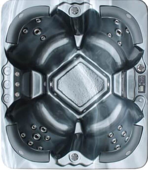 Vasa-Fit Whirlpool W-180 SkyWhite Hot Tub pour 4 personnes Reliure inconnue