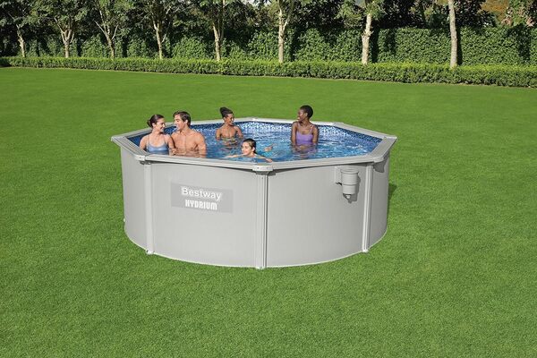 Piscine BESTWAY Hors Sol Piscine BESTWAY Hors Sol Hydrium™ diamètre 360 x 122 cm, Filtre à Sable