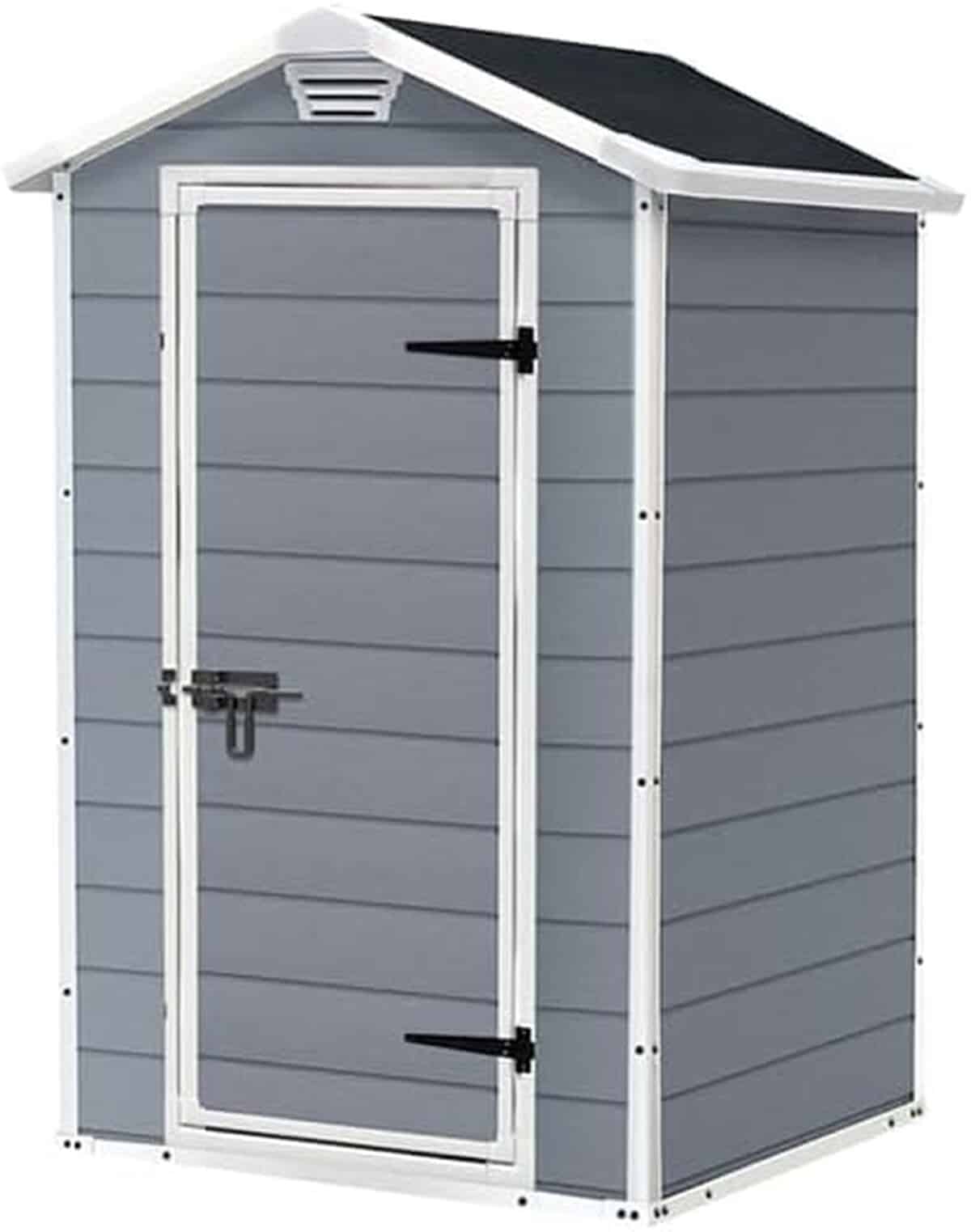 Test abri Keter Manor 43 1, 1 m² : le gris polyvalent
