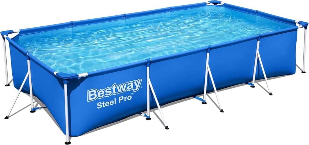 Test de la piscine Bestway Steel Pro Frame 56405 en acier bleu