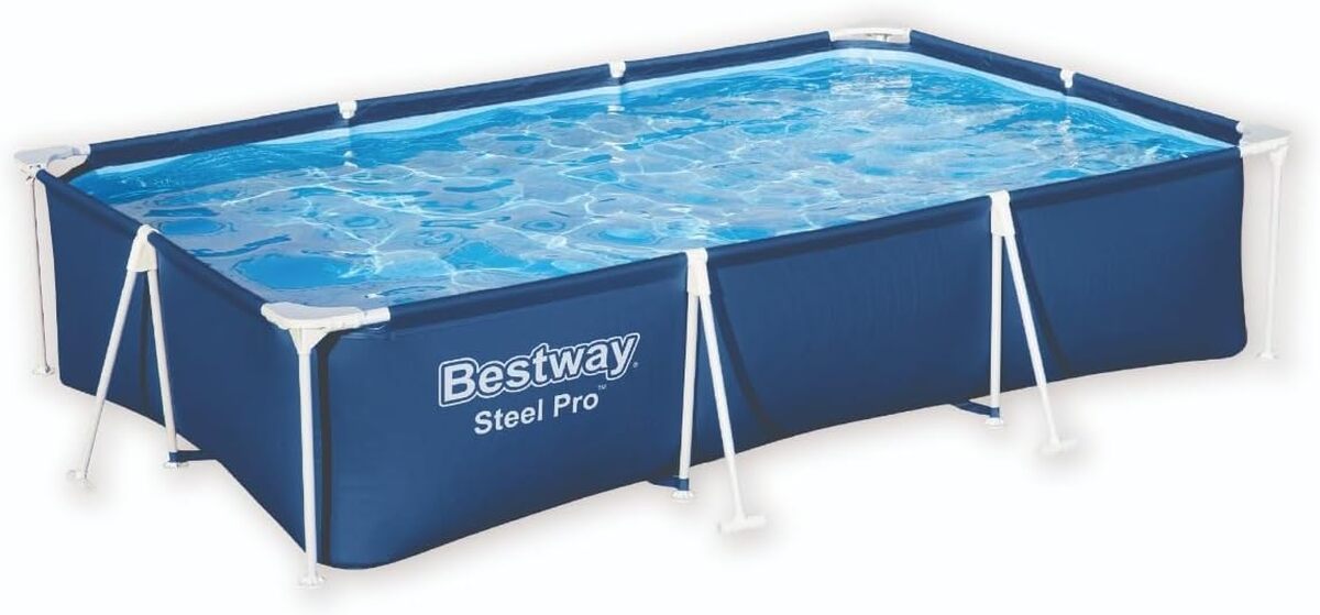 Test de la piscine hors sol Bestway Steel Pro rectangulaire
