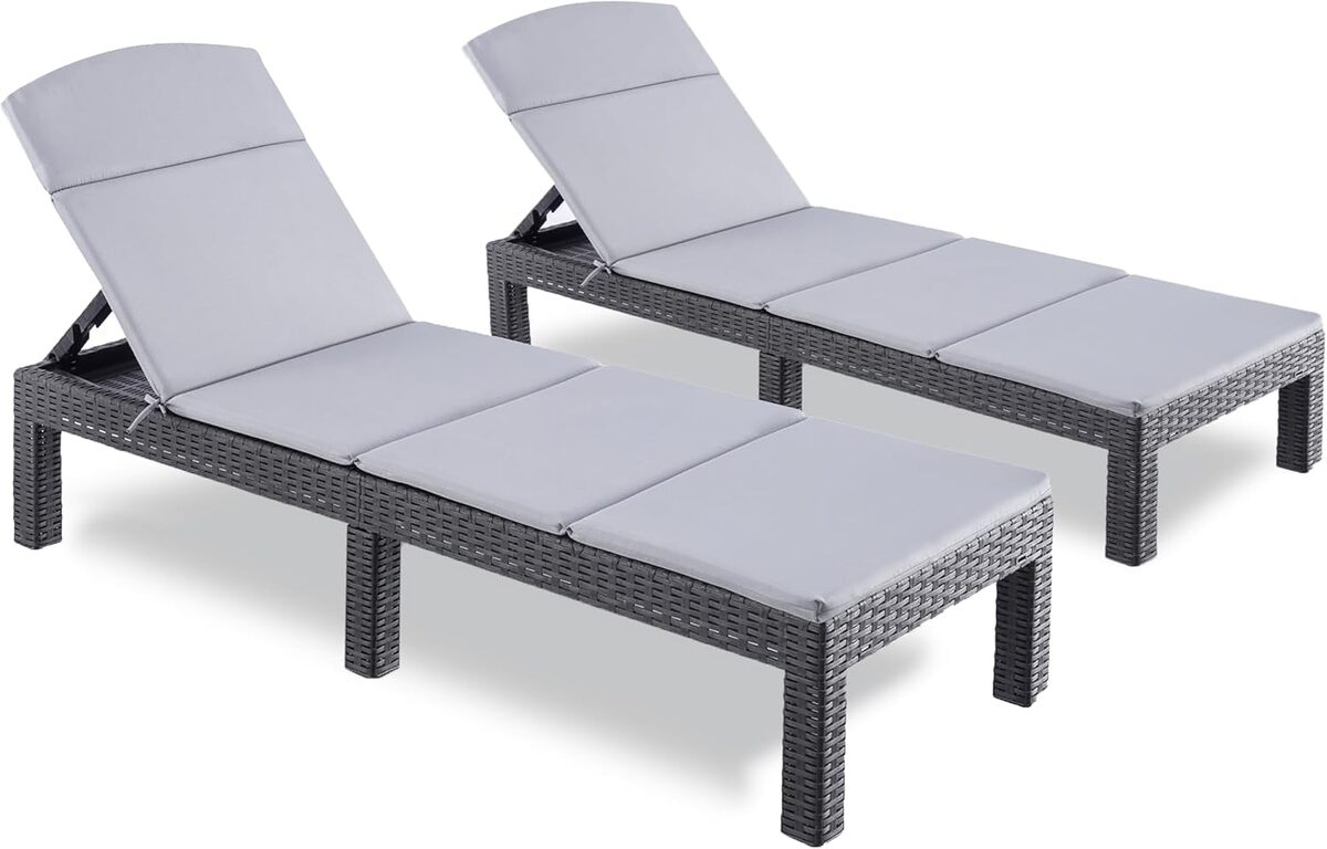 Test du bain de soleil Bolli en résine imitation rotin : confort et design extérieur