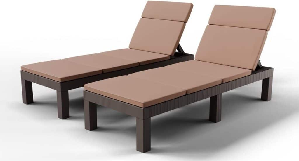 Test du bain de soleil Luxirest : confort ultime avec dossier réglable et coussin