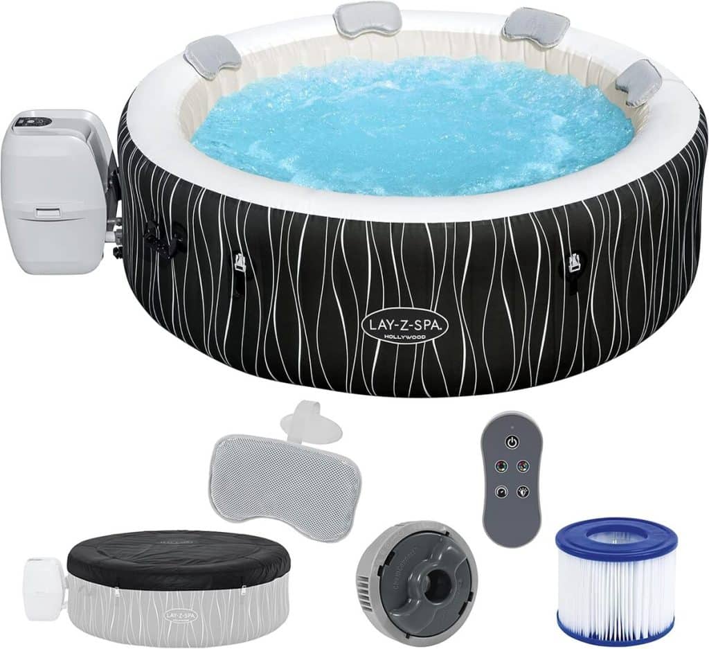 Test du Bestway LAY-Z-SPA® Hollywood Airjet™ : détente assurée pour 4 à 6 personnes