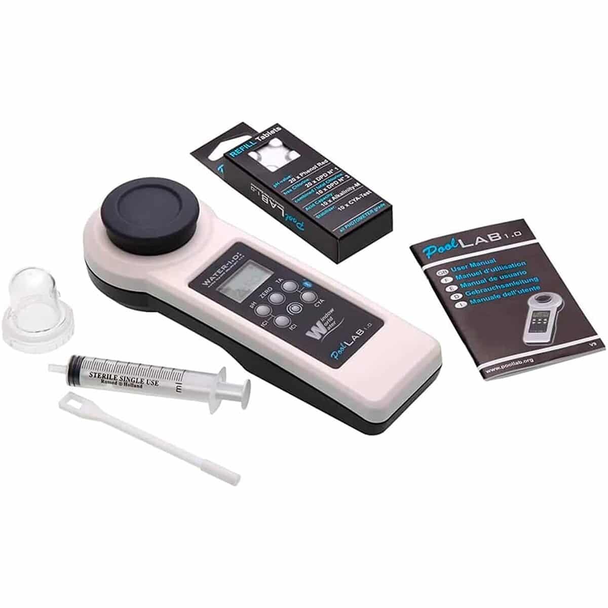 Test du PoolLAB 1.0 : analyseur électronique de piscine 13 en 1