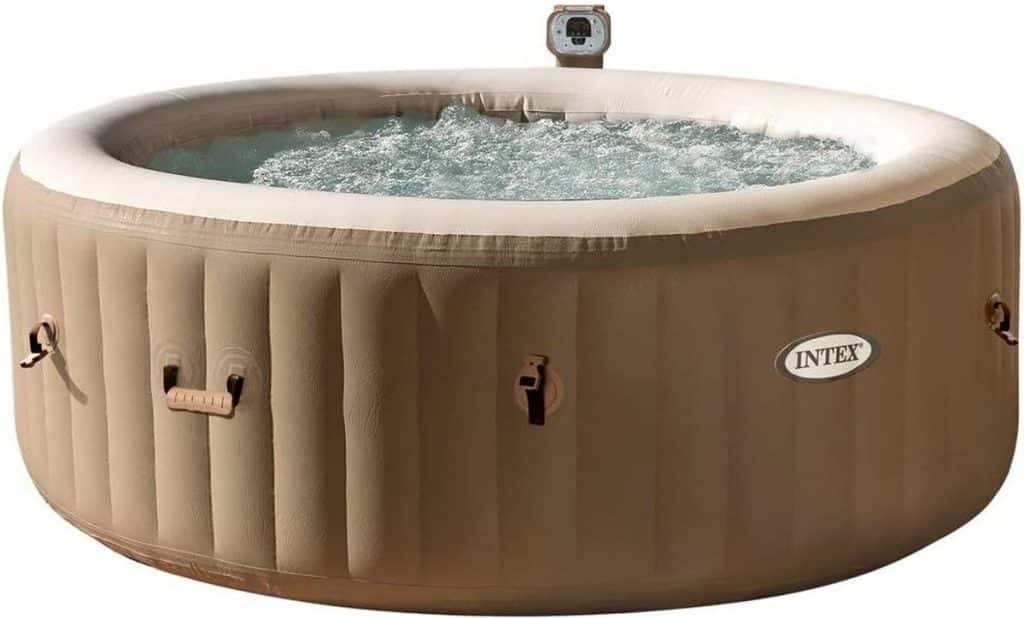 Test du Pure Spa Intex 28404EX : détente à bulles pour 4 personnes
