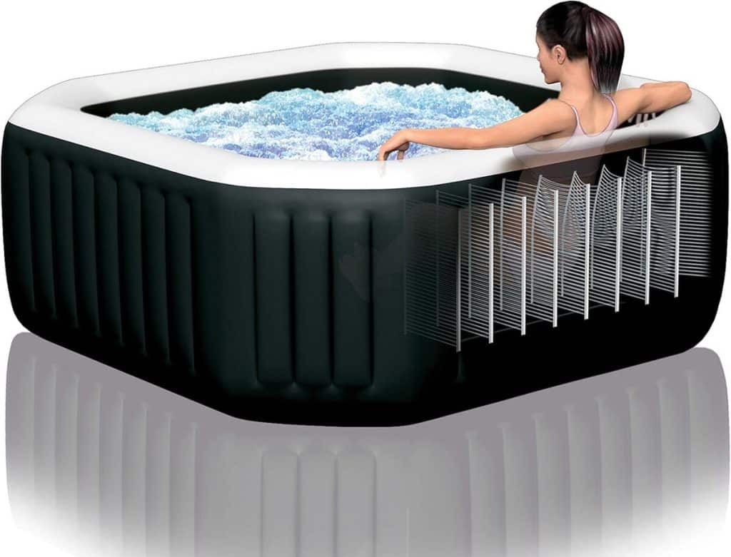 Test du spa Intex Pure Spa Carbone 6 places
