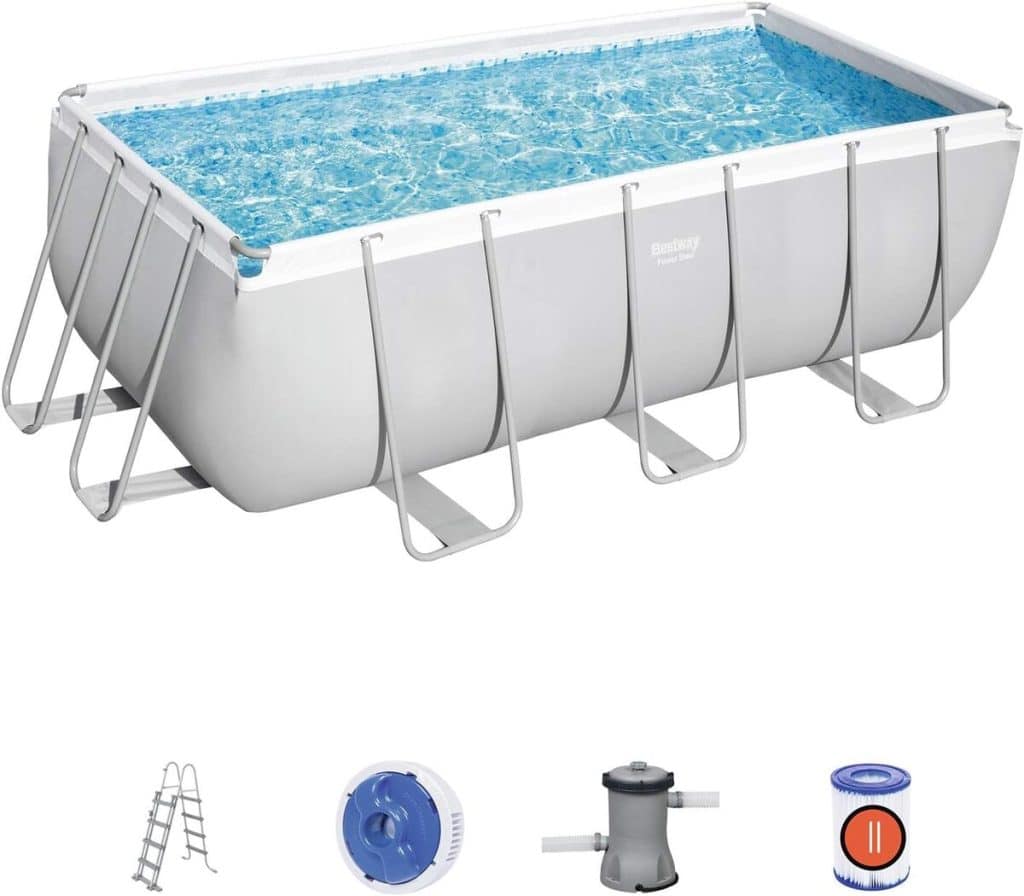 Test : piscine Bestway Power Steel 412 x 201 x 122 cm