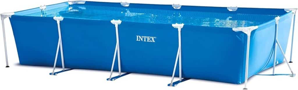 Test : piscine Intex metal frame junior tubulaire