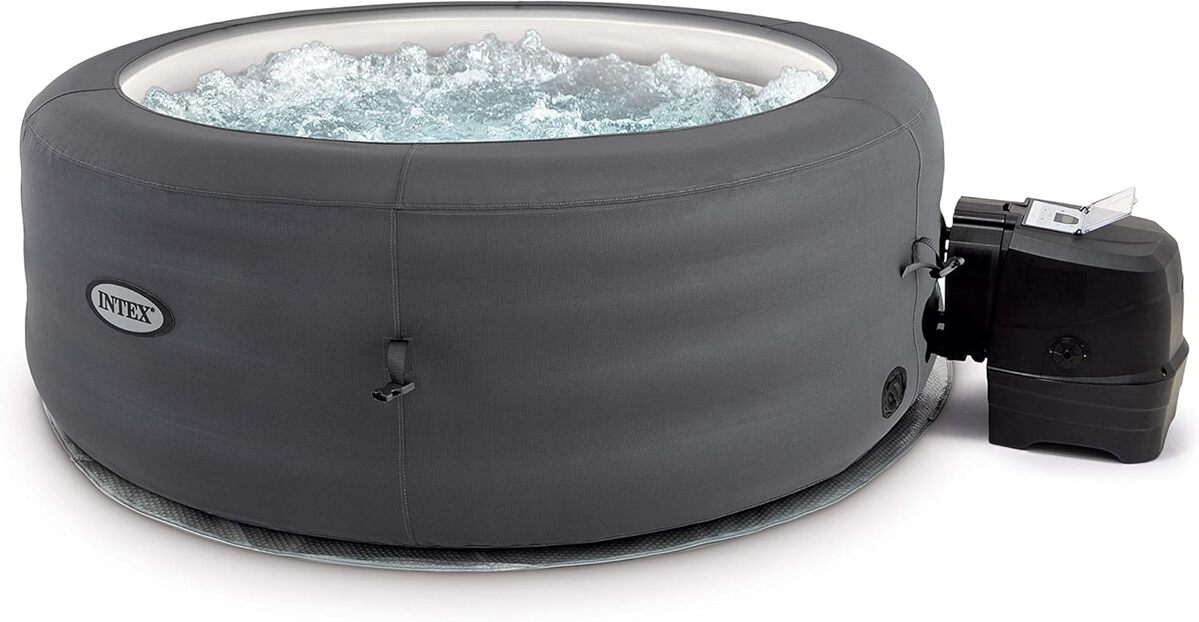 Test : spa Intex Simple Ø 196 x 66 cm 28482 gris