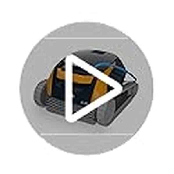 Dolphin E20 Robot Nettoyeur électrique avec Fil pour Piscine Hors-Sol Jusqu’à 10 m - Nettoyage Fond et parois - Économie d'énergie