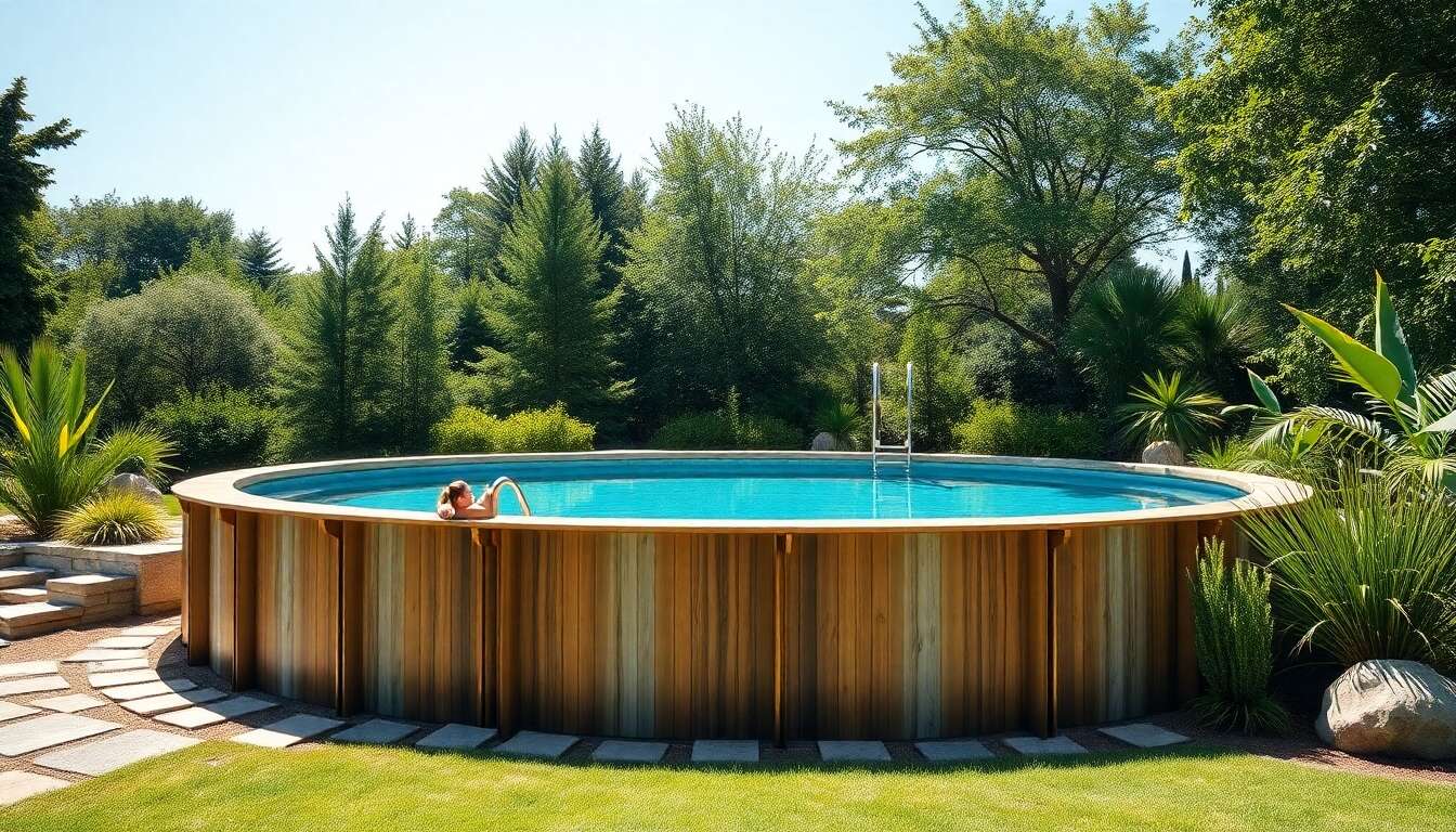 Les b&eacute;n&eacute;fices d'une piscine &eacute;cologique hors sol