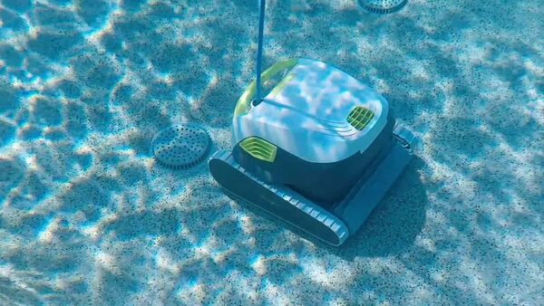 Dolphin T30 Robot nettoyeur électrique avec fil pour Piscine hors-sol jusqu’à 12 m - Nettoyage fond et parois - Filtration ultra fine