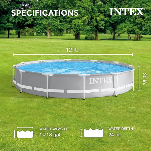Intex Frame Pool Set Prism Rondo � 305