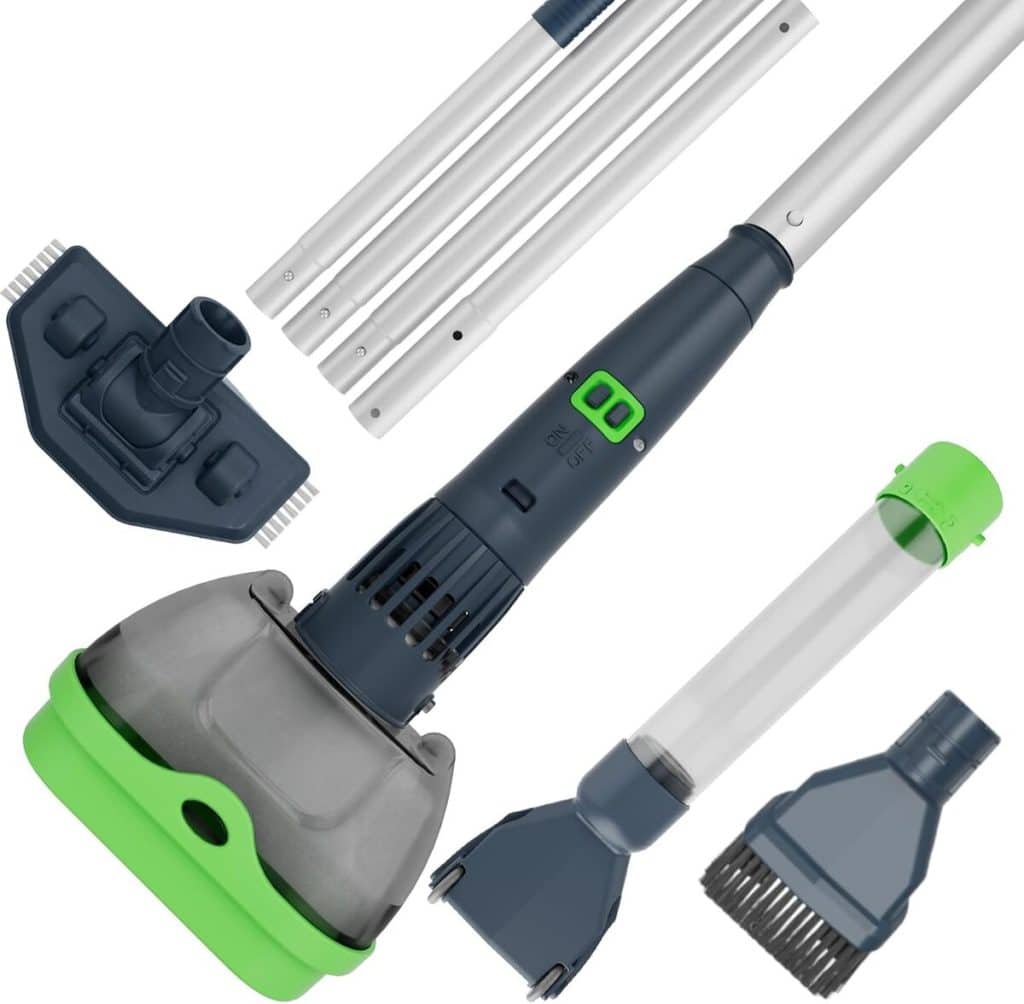 Test : aspirateur piscine 4 en 1 rechargeable, double mode et filtre ultra fin
