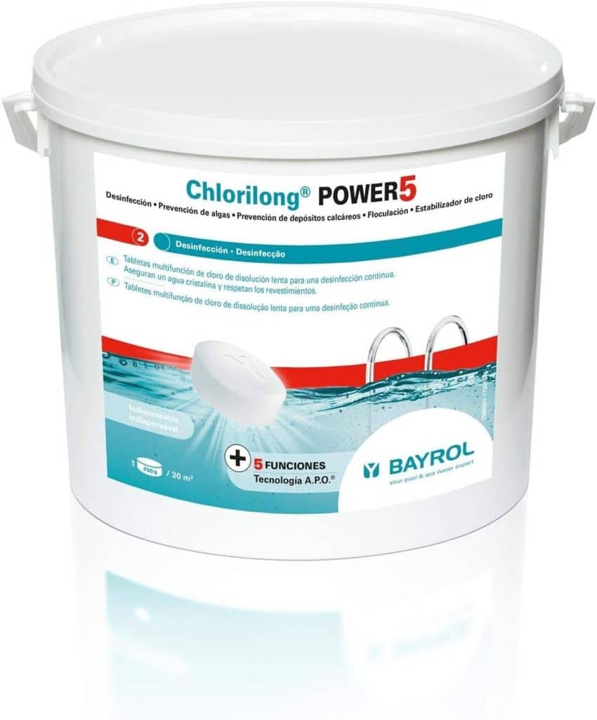 Test : bayrol Chlorilong Power 5, chlore efficace en bidon de 10 kg