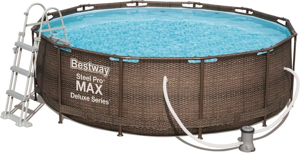 Test : bestway Power Steel Deluxe, piscine rotin robuste