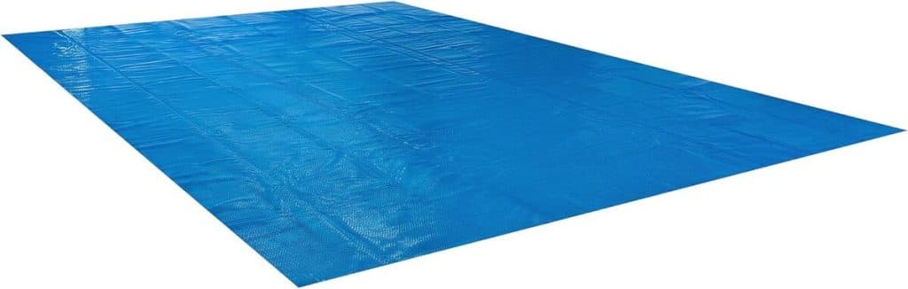 Test couverture solaire à bulles Arebos 8x5 m