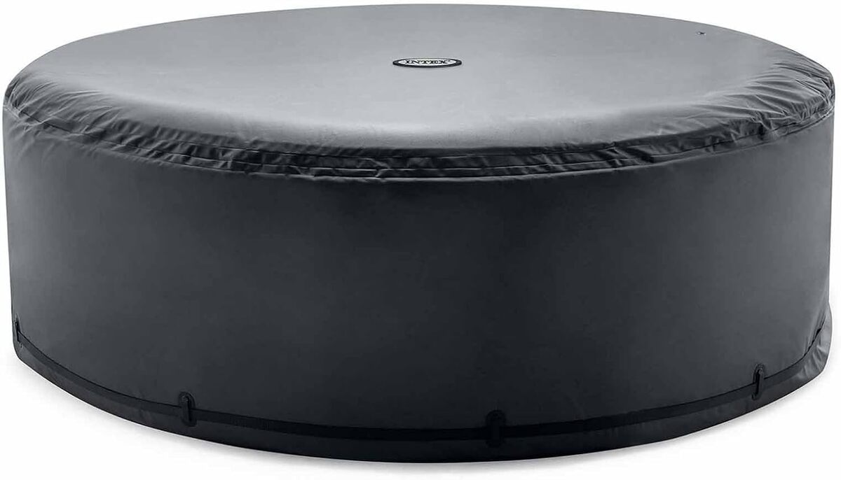 Test de la couverture thermique Intex pour spa rond 8 places