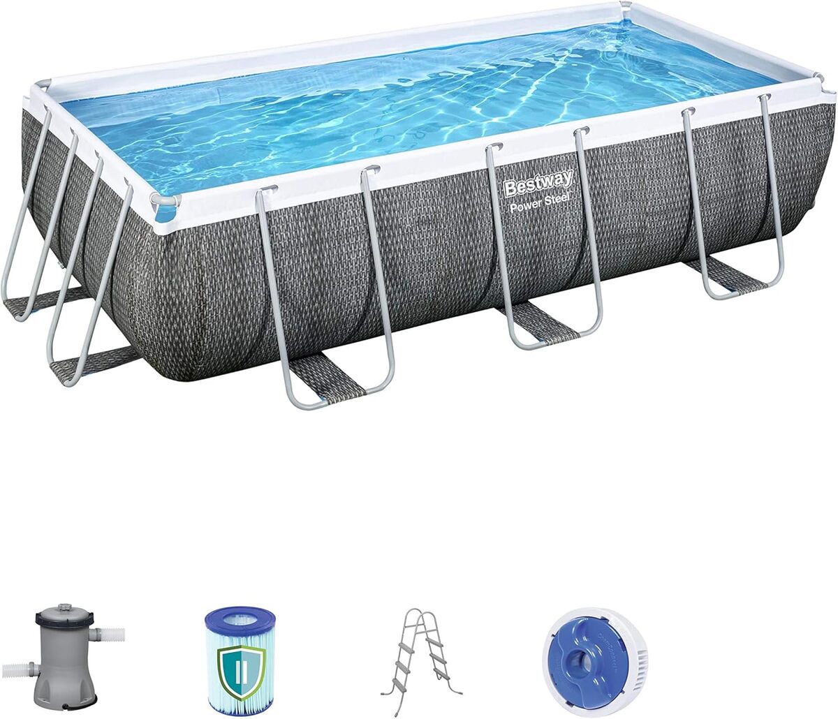 Test de la piscine Bestway 56721 Power Steel : robustesse et élégance