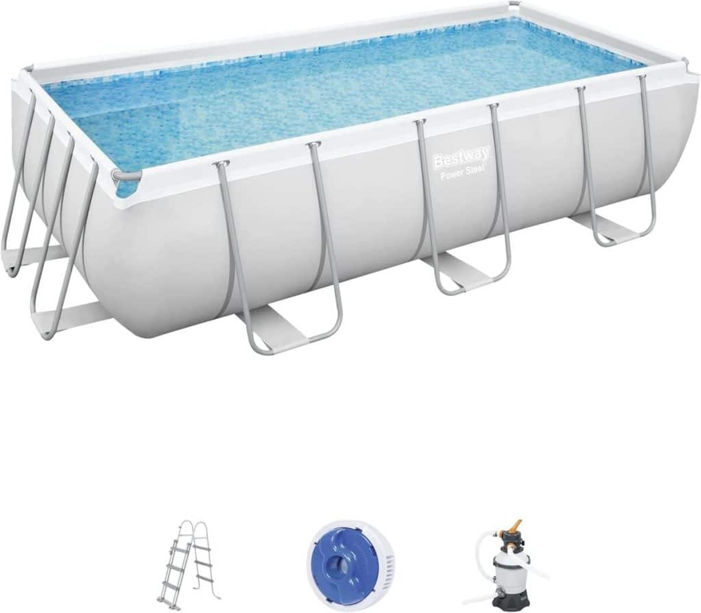 Test de la piscine hors sol Bestway Power Steel™ 404 x 201