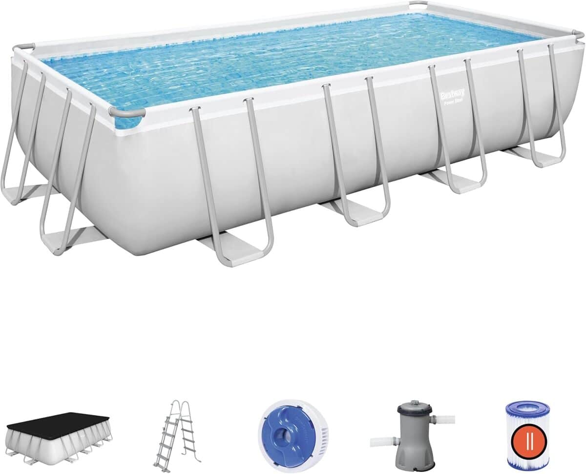 Test de la piscine hors sol Bestway Power Steel™ 488x244 cm