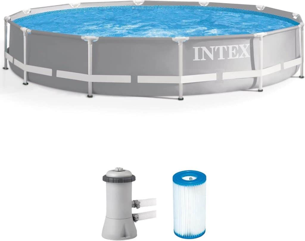 Test de la piscine Intex Frame Pool Set Prism Rondo 305
