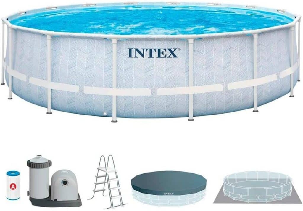 Test de la piscine tubulaire Intex 26746NP Ø4, 88m