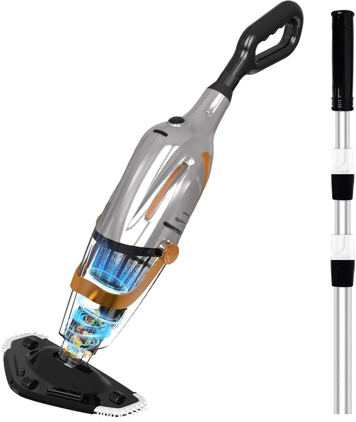Test de l'aspirateur de piscine rechargeable PoolyPoly 2025 : performance et autonomie