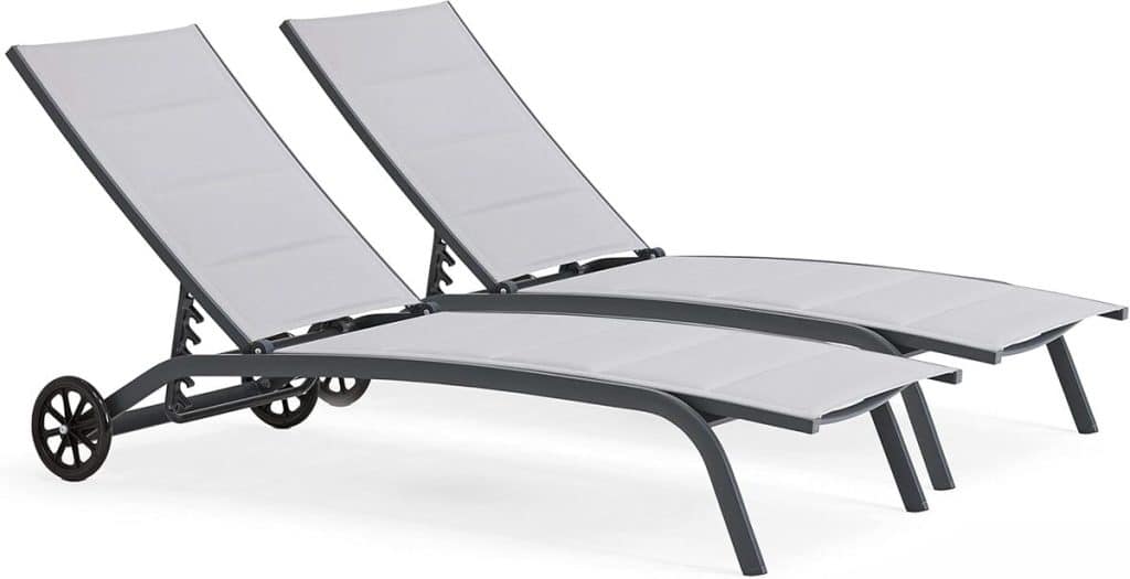 Test des bains de soleil Oviala Santa Monica : confort et style