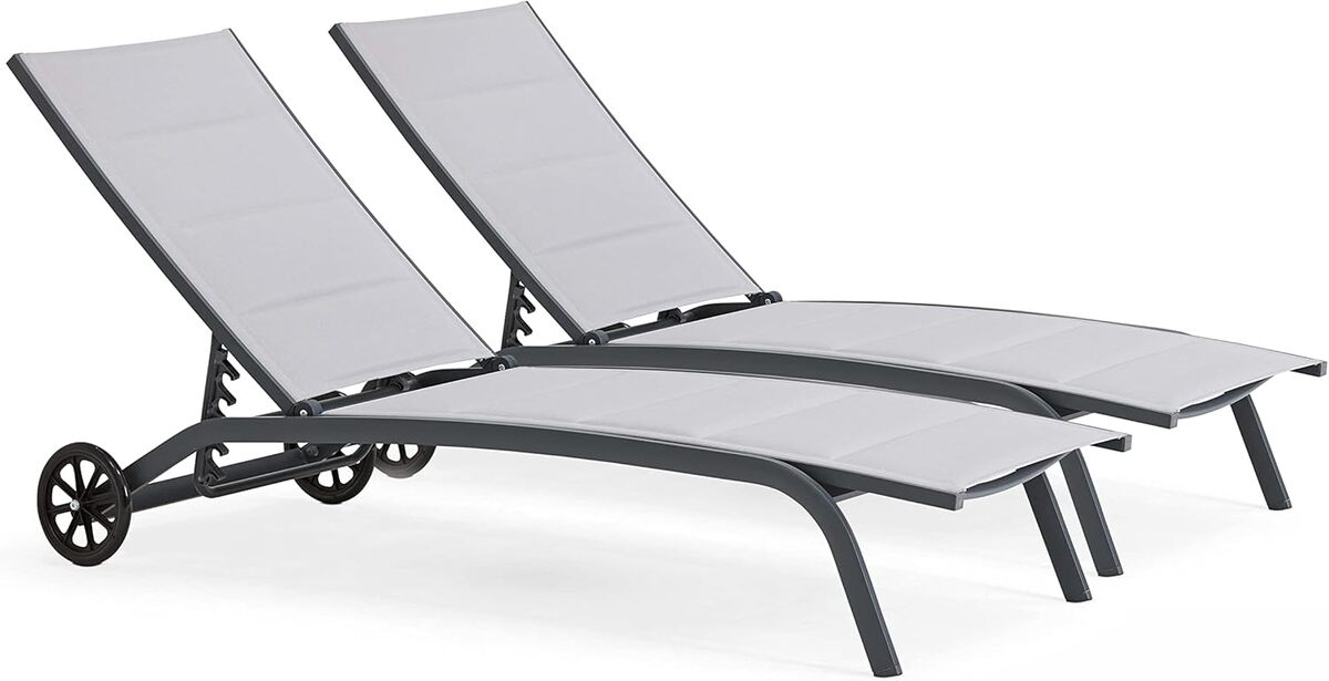 Test des bains de soleil Oviala Santa Monica : confort et style