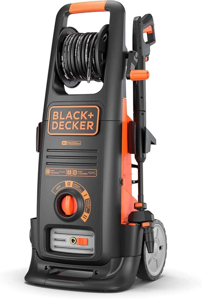 Test du nettoyeur haute pression Black+Decker BXPW2500DTS (2500 W)