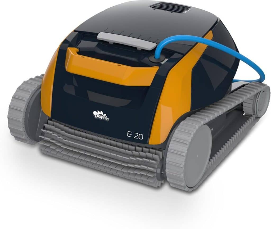 Test du robot nettoyeur Dolphin E20 pour piscines hors-sol