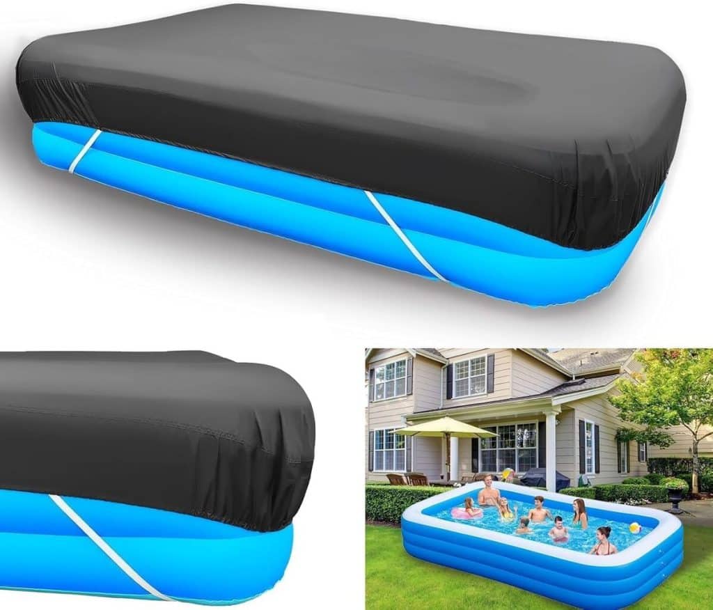 Test : housse de piscine rectangulaire gonflable 304, 8 x 182, 9 cm