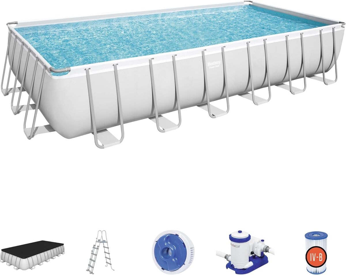Test : piscine Bestway Power Steel™ - grand format rectangulaire