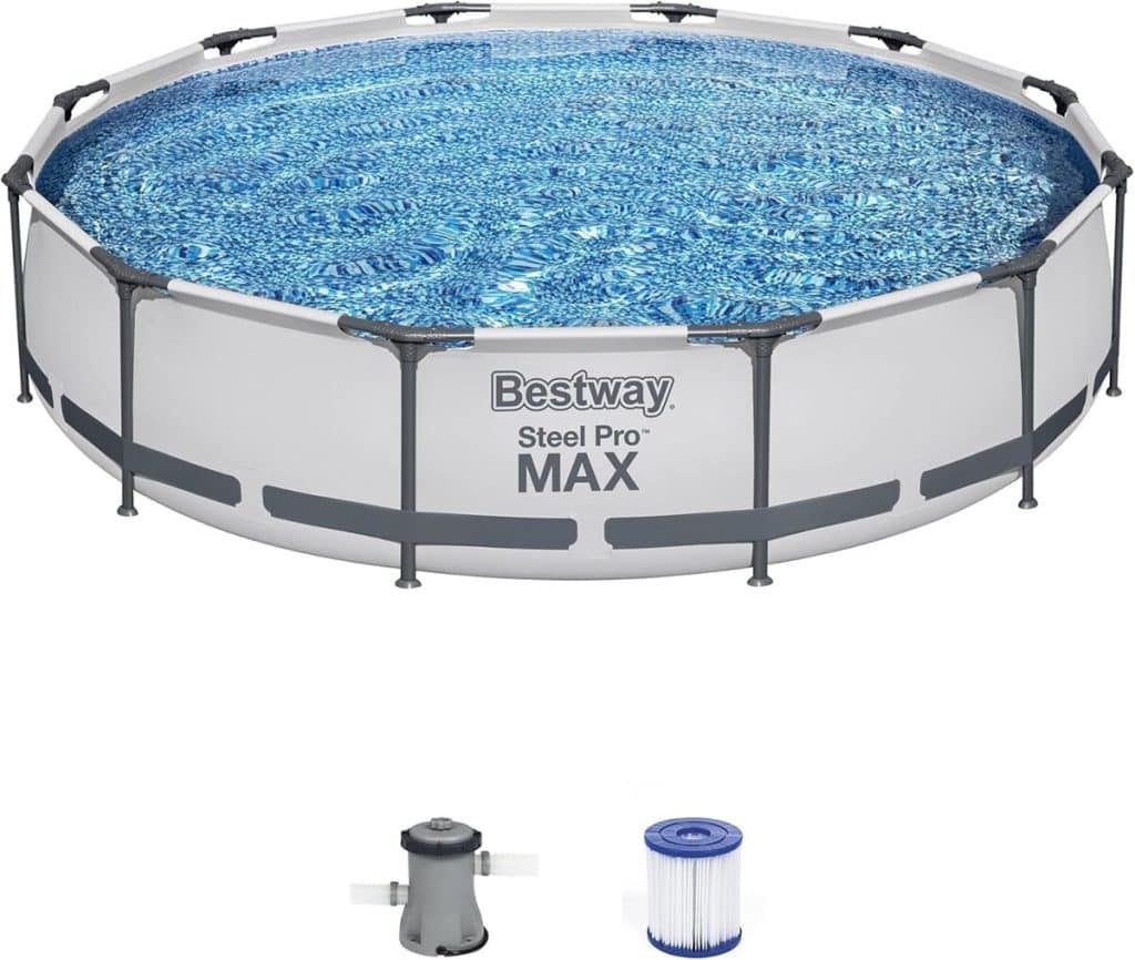 Test : piscine hors sol Bestway Steel Pro Max 3 m avec pompe filtrante