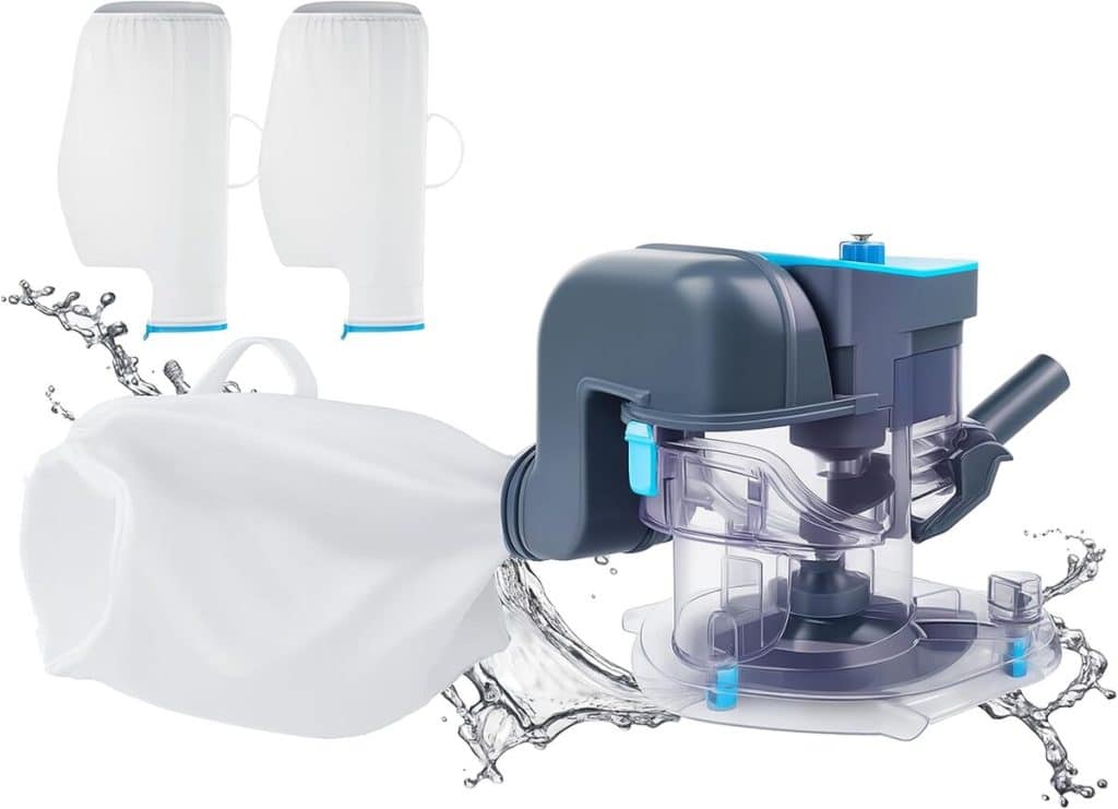 Test : poolCent Leaf Eater Plus, aspirateur piscine sans fil 30 GPM