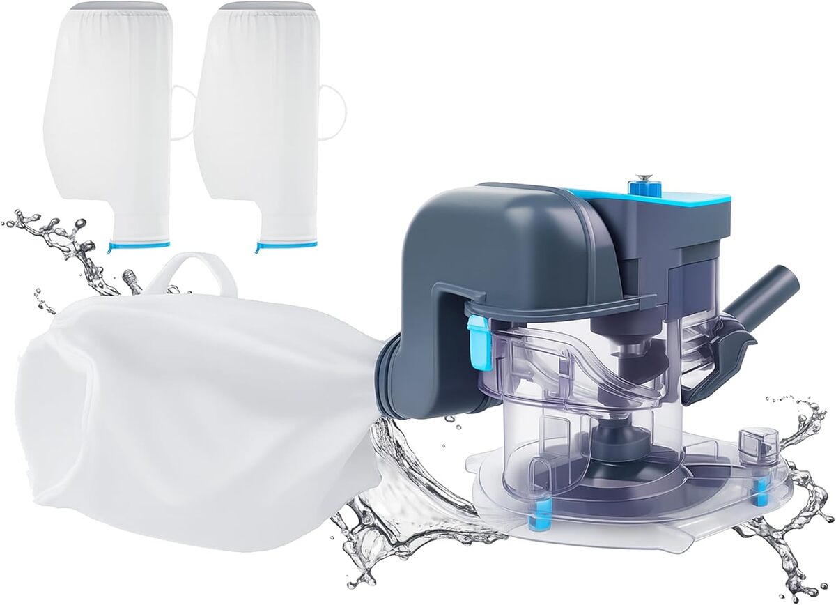 Test : poolCent Leaf Eater Plus, aspirateur piscine sans fil 30 GPM
