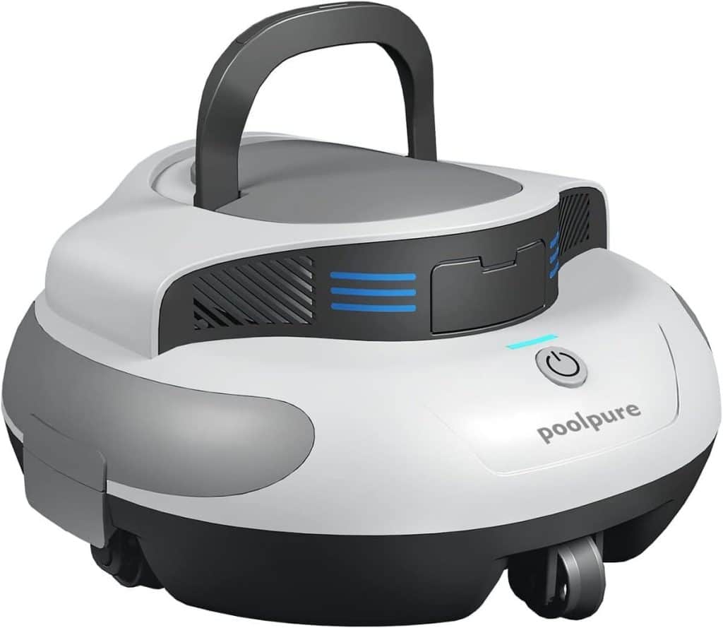 Test : robot nettoyeur Poolpure, puissance et autonomie au rendez-vous