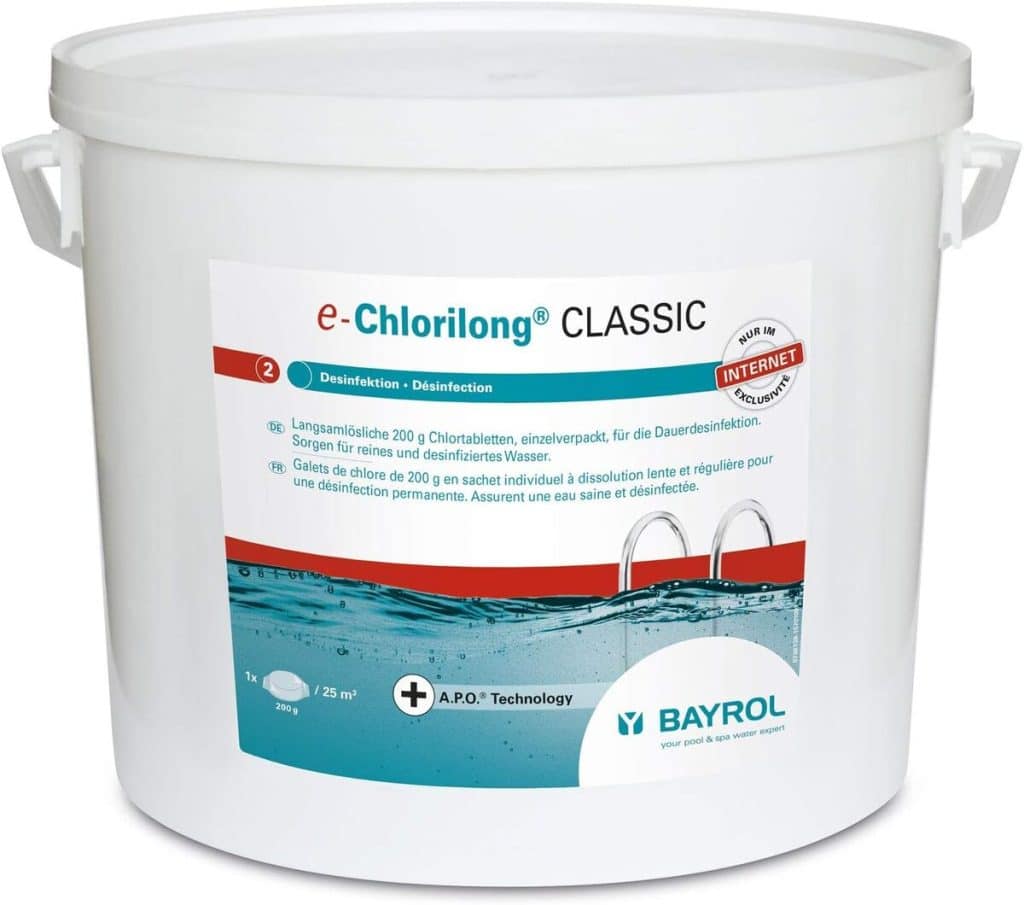 Test : tablettes de chlore Classic 10 kg pour une désinfection efficace
