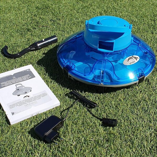 Orca O40 CL Aspirateur automatique avec batterie Robot Electrique sans Fil pour Piscine et Spa (Fond Plat) - Nettoyage Fond - Autonome - Compatible Tout Revêtement - Filtration par Tamis