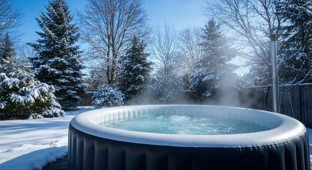 Comment garder la chaleur d'un spa gonflable ?