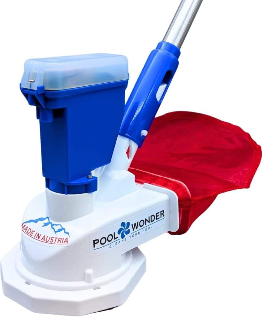 Test : aspirateur à batterie Poolwonder v2 pour piscine