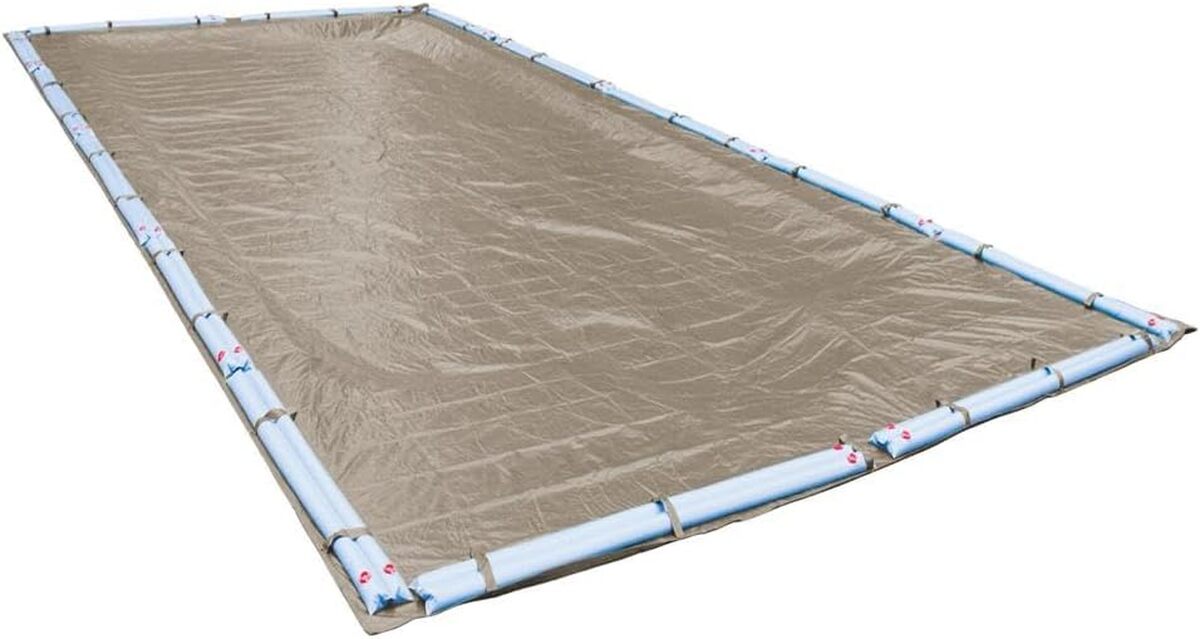 Test de la bâche d'hiver Pool Mate 572040R pour piscines creusées