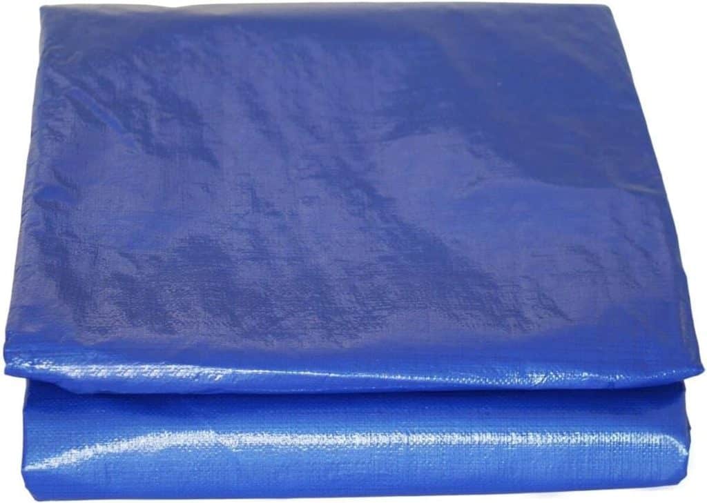 Test de la bâche piscine TECPLAST PO155RG : couverture d'hivernage 8x14 m