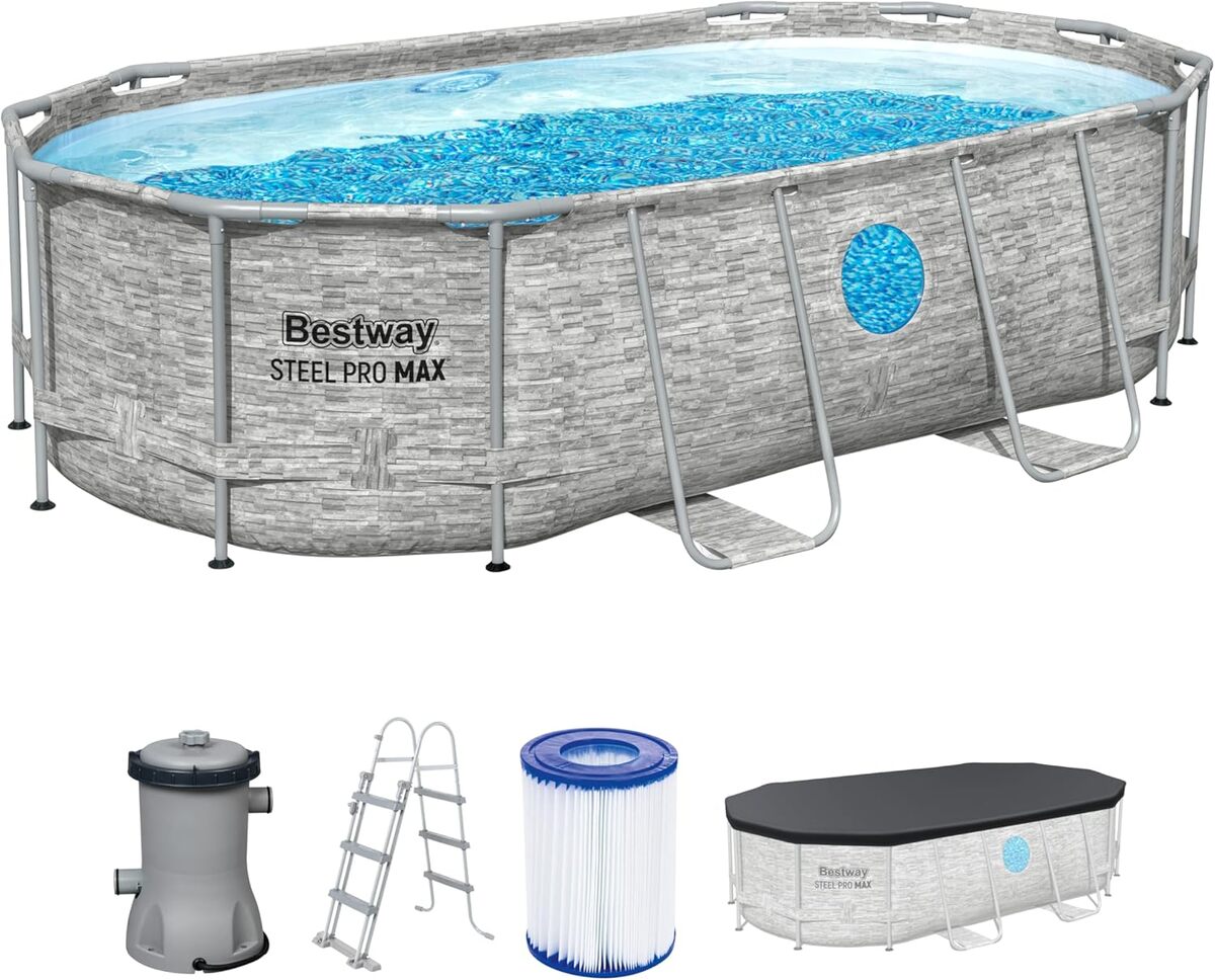 Test de la piscine Bestway Steel Pro Max Splashview 427 cm
